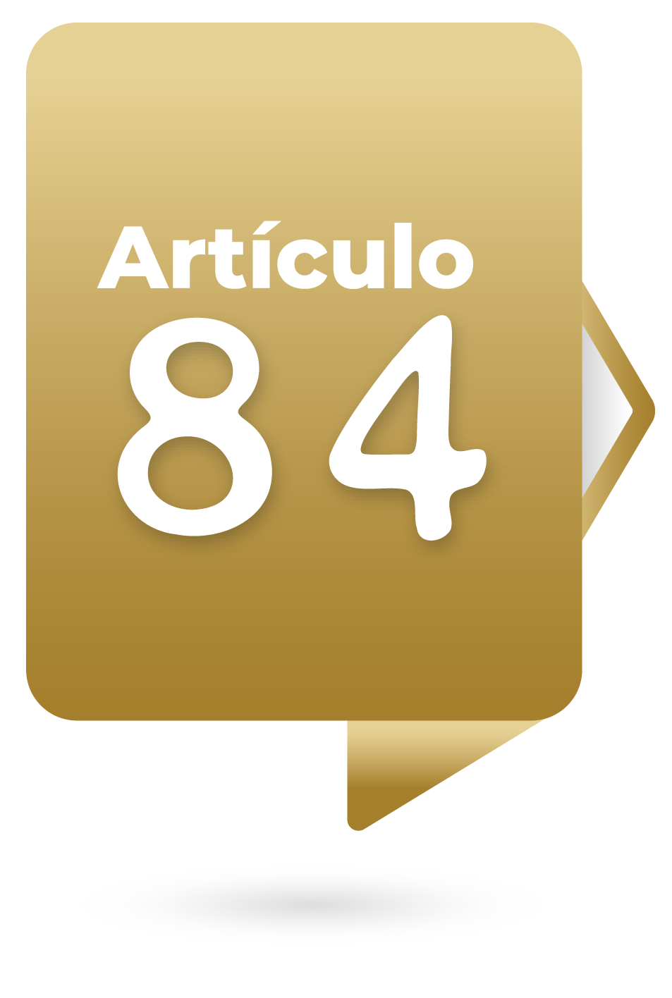 Artículo 84