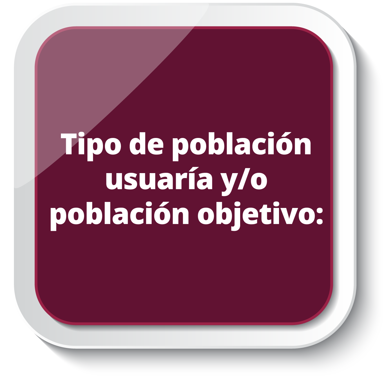 Población usuaria